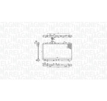 Chladič motora MAGNETI MARELLI 350213199500