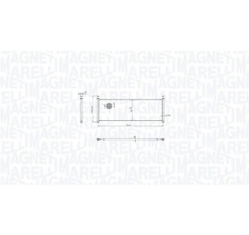 Chladič motora MAGNETI MARELLI 350213217300