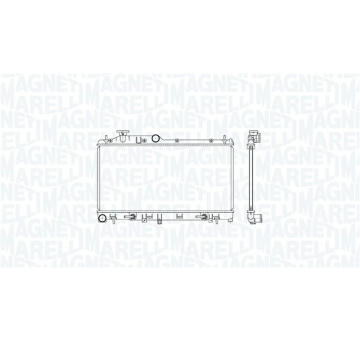 Chladič, chlazení motoru MAGNETI MARELLI 350213222300