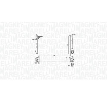 Chladič motora MAGNETI MARELLI 350213382000