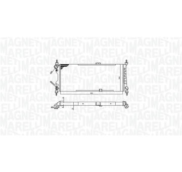 Chladič motora MAGNETI MARELLI 350213588000