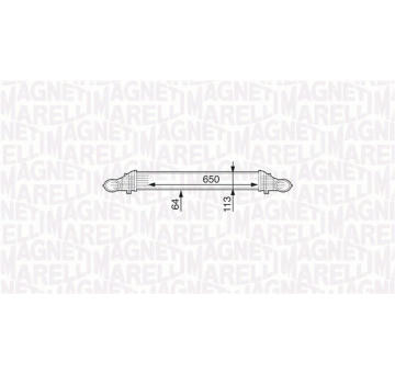 Chladič turba MAGNETI MARELLI 351319201920
