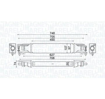 chladič turba MAGNETI MARELLI 351319204130