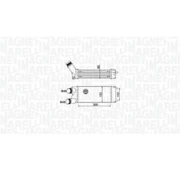 Chladič plniaceho vzduchu MAGNETI MARELLI 351319204700
