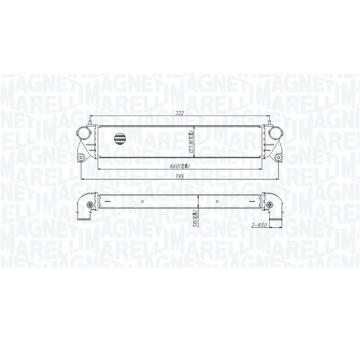 Chladič turba MAGNETI MARELLI 351319205300