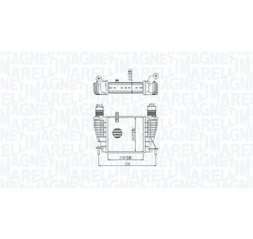 Chladič turba MAGNETI MARELLI 351319205320