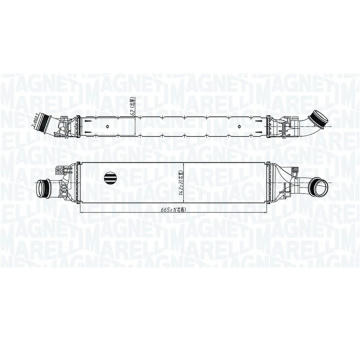 chladič turba MAGNETI MARELLI 351319205600