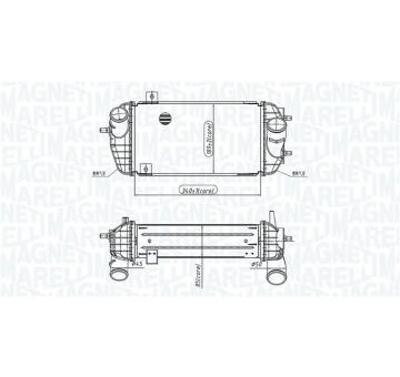 chladič turba MAGNETI MARELLI 351319205770
