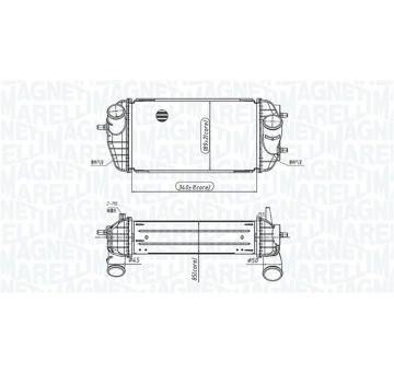 Chladič turba MAGNETI MARELLI 351319205780