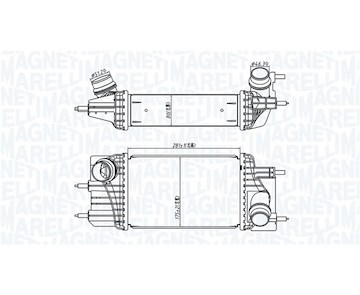 Chladič turba MAGNETI MARELLI 351319205810