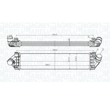 chladič turba MAGNETI MARELLI 351319206200