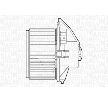 vnitřní ventilátor MAGNETI MARELLI 069412511010