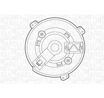 vnitřní ventilátor MAGNETI MARELLI 069412520010