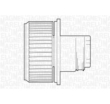 vnitřní ventilátor MAGNETI MARELLI 069412523010