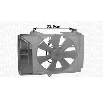 Ventilátor chladenia motora MAGNETI MARELLI 069422821010