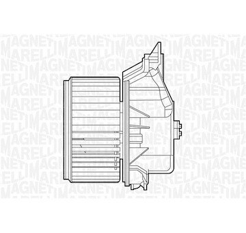 vnitřní ventilátor MAGNETI MARELLI 069412528010