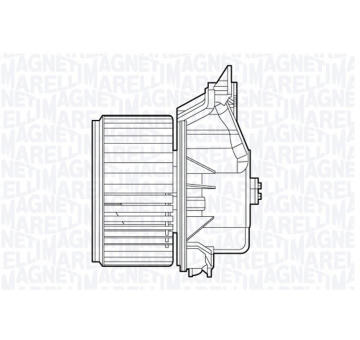 vnitřní ventilátor MAGNETI MARELLI 069412657010