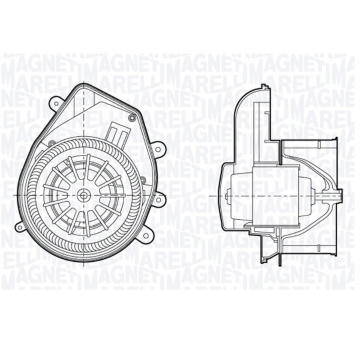 vnitřní ventilátor MAGNETI MARELLI 069412690010