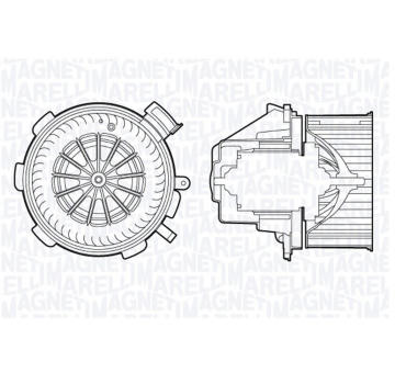 vnitřní ventilátor MAGNETI MARELLI 069412700010
