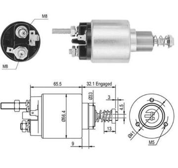 Elektromagnetický spínač, startér MAGNETI MARELLI 940113050049
