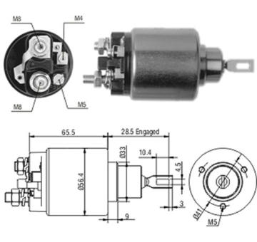 Elektromagnetický spínač, startér MAGNETI MARELLI 940113050202