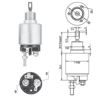 Elektromagnetický spínač pre żtartér MAGNETI MARELLI 940113050325