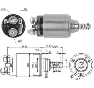 Elektromagnetický spínač, startér MAGNETI MARELLI 940113050376