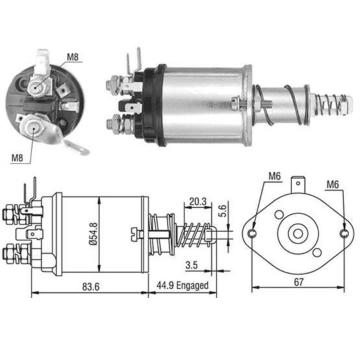 Elektromagnetický spínač pre żtartér MAGNETI MARELLI 940113050388