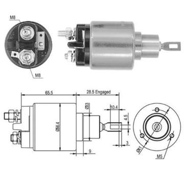 Elektromagnetický spínač, startér MAGNETI MARELLI 940113050414