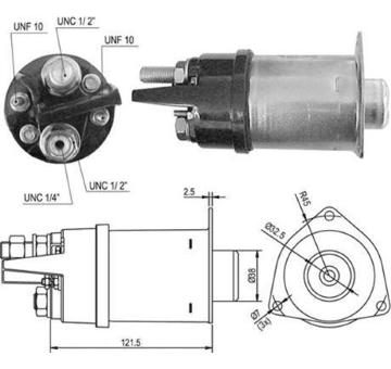 Elektromagnetický spínač pre żtartér MAGNETI MARELLI 940113050426
