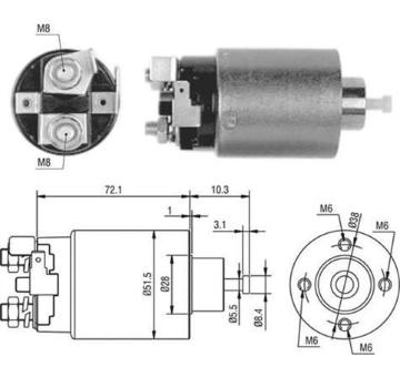 Elektromagnetický spínač pre żtartér MAGNETI MARELLI 940113050476