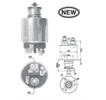 Elektromagnetický spínač pre żtartér MAGNETI MARELLI 940113050552