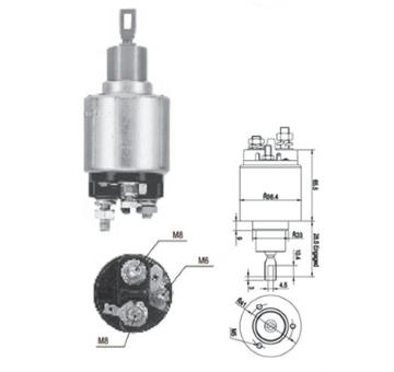 Elektromagnetický spínač pre żtartér MAGNETI MARELLI 940113050558