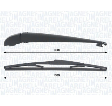 Stěrač-sada, čiżtění oken MAGNETI MARELLI 000723180430