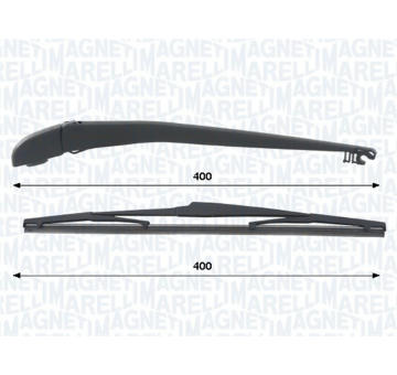 Stěrač-sada, čiżtění oken MAGNETI MARELLI 000723180431