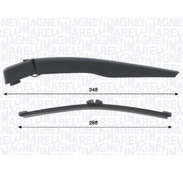Stěrač-sada, čiżtění oken MAGNETI MARELLI 000723180438