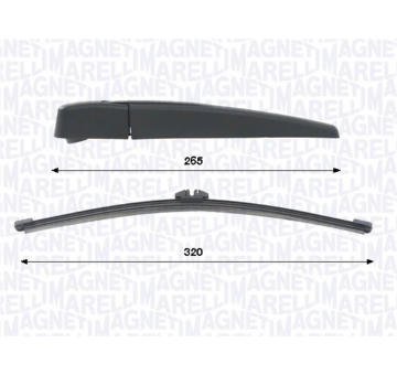 Stěrač-sada, čiżtění oken MAGNETI MARELLI 000723180450