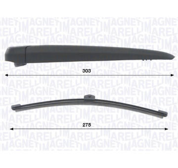 Stěrač-sada, čištění oken MAGNETI MARELLI 000723180462