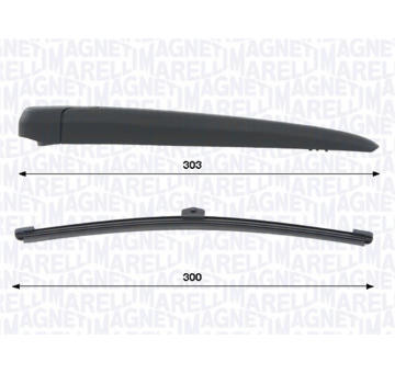 Stěrač-sada, čiżtění oken MAGNETI MARELLI 000723180467