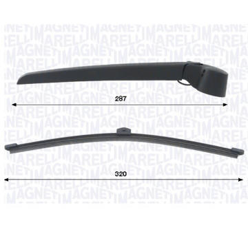 Stěrač-sada, čištění oken MAGNETI MARELLI 000723180468