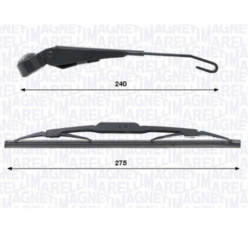 Stěrač-sada, čiżtění oken MAGNETI MARELLI 000723180473
