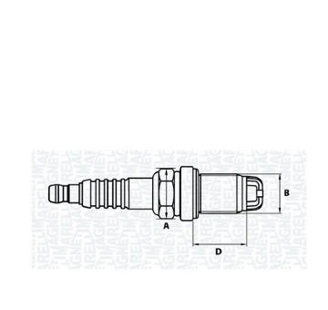 Zapalovací svíčka MAGNETI MARELLI 062000783304