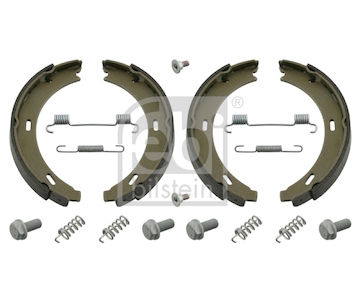 Sada brzdových čelistí, parkovací brzda FEBI BILSTEIN 02100