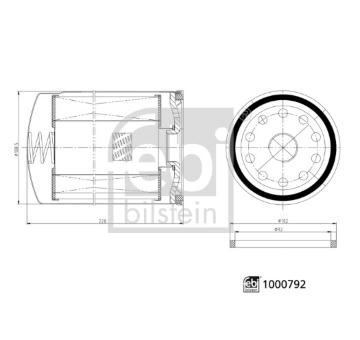 Palivový filter FEBI BILSTEIN 1000792