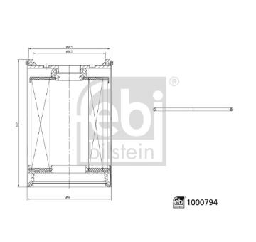 Palivový filtr FEBI BILSTEIN 1000794