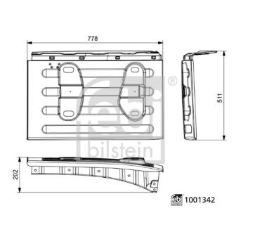 Blatník FEBI BILSTEIN 1001342