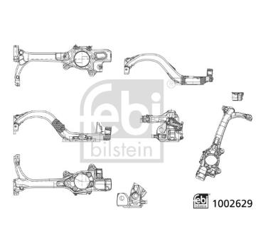 Cep napravy, zaveseni kol FEBI BILSTEIN 1002629