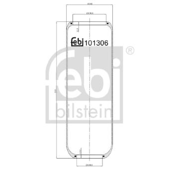 Mech, pneumaticke odpruzeni FEBI BILSTEIN 101306