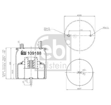 Mech, pneumaticke odpruzeni FEBI BILSTEIN 109188