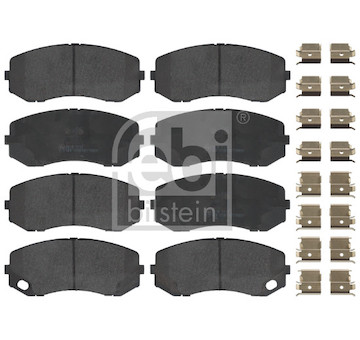 Sada brzdových destiček, kotoučová brzda FEBI BILSTEIN 16950